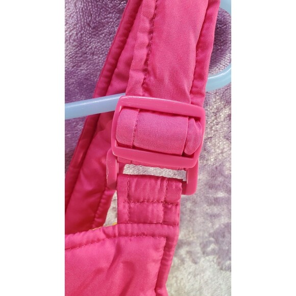 Pink Platinum Snow Bib Adjustable Straps Snow Suit Pink Yellow Girls Size 2T - Picture 10 of 10